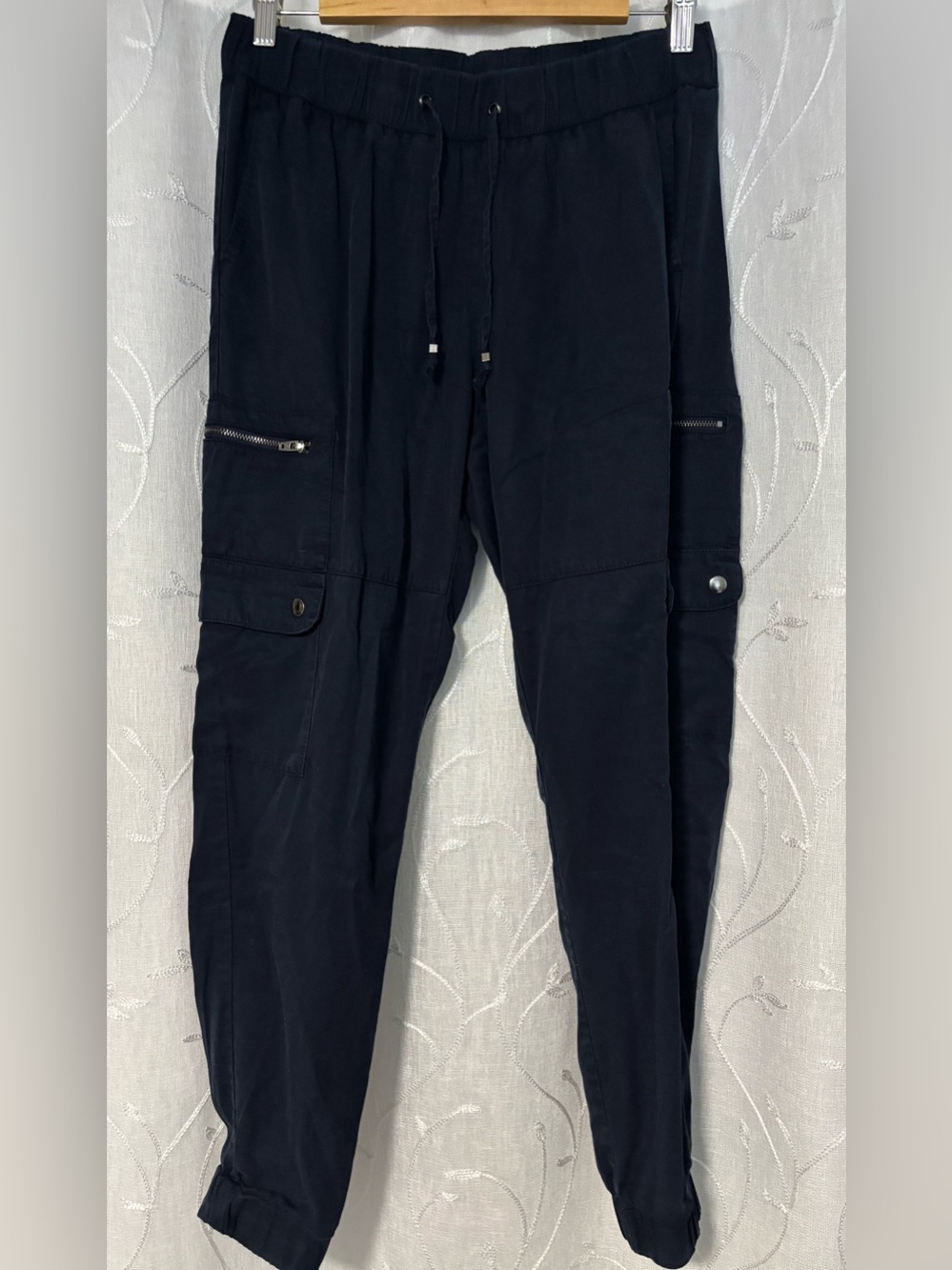 Banana Republic Dark Navy Cargo Jogger Pants
